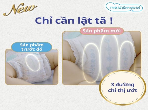 Các mẹ thường hay sai lầm khi mặc tã cho con