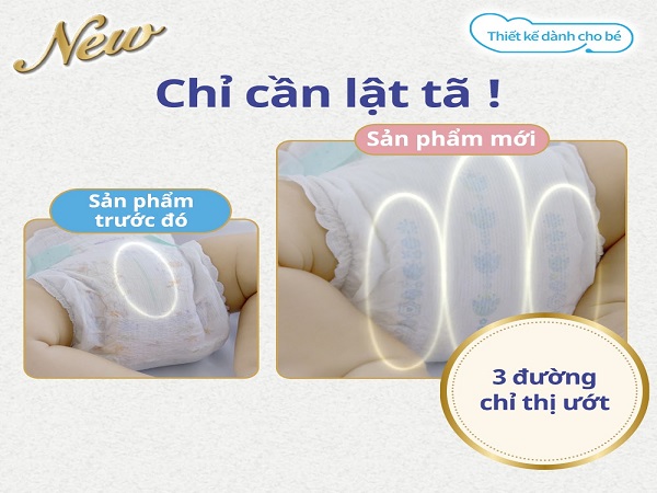 Các mẹ thường hay sai lầm khi mặc tã cho con