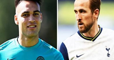 Tin thể thao tối 10/8: Tottenham đồng ý mua Lautaro Martinez