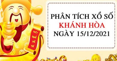 Phân tích xổ số Khánh Hòa ngày 15/12/2021