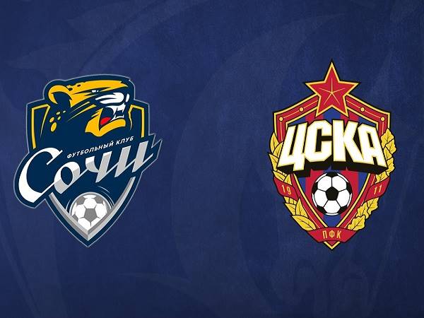 Tip kèo CSKA Moscow vs Sochi – 19h00 23/07, VĐQG Nga