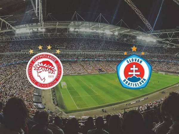 Tip kèo Olympiakos vs Slovan Bratislava – 02h00 05/08, Europa League