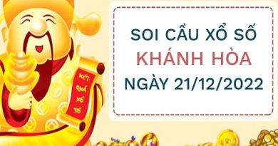 Chốt số bạch thủ xổ số Khánh Hòa ngày 21/12/2022 thứ 4 hôm nay 