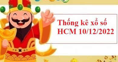 Thống kê xổ số Hồ Chí Minh 10/12/2022