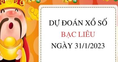 Dự đoán KQXS Bạc Liêu ngày 31/1/2023 thứ 3 hôm nay