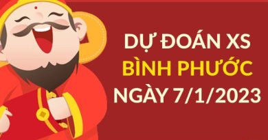 Dự đoán kết quả xổ số Bình Phước thứ 7 ngày 7/1/2023 hôm nay