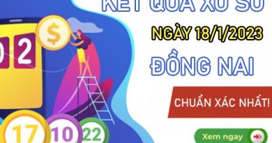 Phân tích XSDNA 18/1/2023 chốt số số đẹp đài Đồng Nai