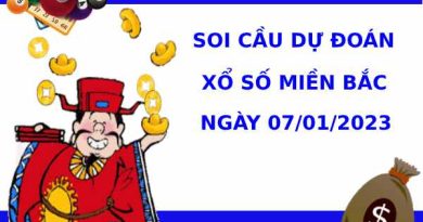 Chốt số dự đoán XSMB 7/1/2023 hôm nay chuẩn xác