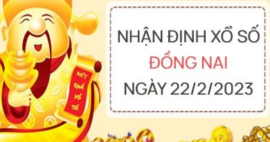 Nhận định xổ số Đồng Nai ngày 22/2/2023 thứ 4 hôm nay