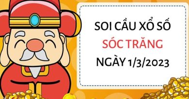 Chốt số bạch thủ xổ số Sóc Trăng ngày 1/3/2023 thứ 3 hôm nay