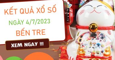 Thống kê XSBT 4/7/2023 chốt cầu đặc biệt đài Bến Tre