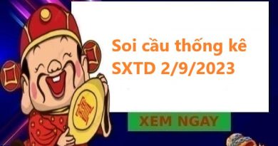 Chốt số thống kê SXTD 2/9/2023