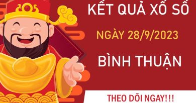 Thống kê XSBTH 28/9/2023 dự đoán chốt cầu đặc biệt