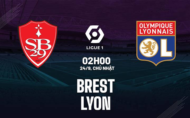 Dự đoán bóng đá hôm nay Brest vs Lyon 2h00 ngày 24/9